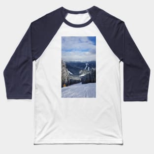 Carpathians View Baseball T-Shirt